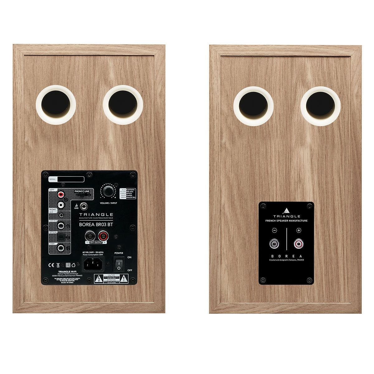 Enceintes Bibliothèque Bluetooth - Borea Active BR03 BT